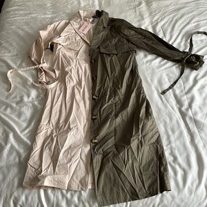 Unique Duo Tone Trenchoat Brand New